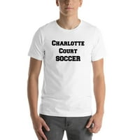 Undefined Pokloni S Charlotte Court Nogomet Kratki Rukav Pamuk T-Shirt