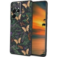Butterfly-Witchy-Goth-Cottagecore-Forest-Phone Case, Degined za Samsung Galaxy S Ultra Case Men Women, fleksibilna silikonska futrola otporna na udarce za Samsung Galaxy S Ultra