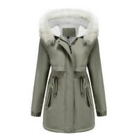 Dezsed ženski prošiveni zimski kaput topla Puffer jakna zgušnjava Parka klirens ženski topli dugi kaput