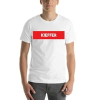 3xl Super crveni blok Kieffer kratki rukav pamučna majica s nedefiniranim poklonima
