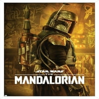 Star Wars: Mandalorijska sezona - Boba Fett Jedan zidni poster, 22.375 34