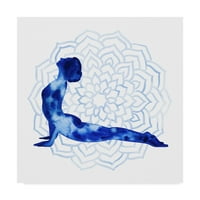 Zaštitni znak likovne umjetnosti' Yoga Flow VI ' platno Art Grace Popp