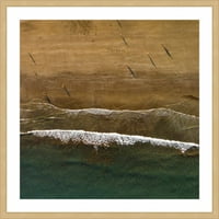 Marmont Hill pjenasti valovi Karolisa Janulisa uokvirena slika