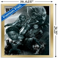 Marvel Cinemat univerzum - Black Panther - Grupni zidni poster, 14.725 22.375
