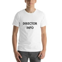 2xl Reditelj Informacije Bold majica kratkih rukava pamučna majica po nedefiniranim poklonima