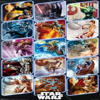 Star Wars: Saga - Oslobođeni zidni poster, 14.725 22.375