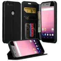Futrola za Google Pixel, Noir Pu kožni magnetni preklop[stalak] torbica za novčanik sa ID-om i utorima