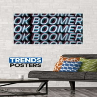 OK Boomer zidni poster, 22.375 34