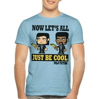 Pulp Fiction Cartoon Budi Cool muške grafičke majice