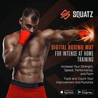 Squatz prijenosni mat bokserišta - jedinica za probijanje sa naprednim digitalnim brojačem, automatizirani