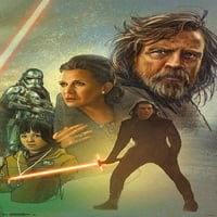 Star Wars: Posljednji Jedi - proslavi zidni poster, 22.375 34