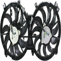 Zamjenski montaža ventilatora za rashladni ventilator kompatibilan sa 2009- Nissan Maxima radijatorom