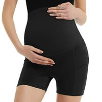 Ženske sportske Lift pantalone za jogu fitnes kratke hlače za trčanje trudničke gaćice Yoga pantalone