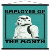 Star Wars: Saga - Zaposlenik mesečnog zidnog postera sa magnetnim okvirom, 22.375 34