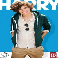 One Direction - Harry Styles zidni Poster sa drvenim magnetnim okvirom, 22.375 34