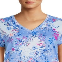 Pioneer Woman majica sa V izrezom sa kratkim rukavima, 2 pakovanja, ženska