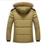 Muške jakne sa kapuljačama vodootporne muške zimske zadebljane Plus Size podstavljene Vjetrootporne tople