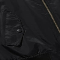 Bejzbol jakna sa punim patentnim zatvaračem za muškarce stalak ovratnik Bomber Jacket vanjska odjeća kaputi