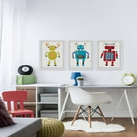 Marmont Hill Electric Robots Triptich, Art Prints, 36,00 1,50