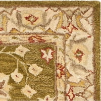 Safavieh Anatolia pješčana tradicionalna prostirka ili trkač vunene vune