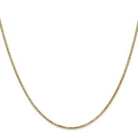 Auriga 14k žuta zlatna Bo lančana ogrlica za žene
