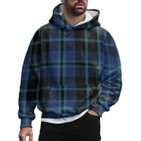 Muška udobna kapuljača Vintage Casual Hoodie sa džepom modne dukserice s kapuljačom, pulover Active džemper vrhovi