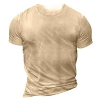 Smanjiti T-shirt OTEMRCLOC muški grafički tekst 3d štampanje Street Button Down štampana Odjeća XL