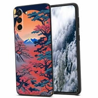 Japanski stil-Mountain-And - Sun-Art-Phone case za Samsung Galaxy S22+ Plus za žene i muškarce pokloni, Meki silikonski stil otporan na udarce-japanski stil-Mountain-And-Sun-Art - Case za Samsung Galaxy S22+ Pl
