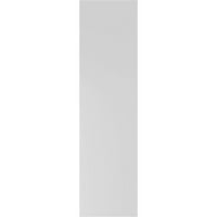 Ekena Millwork 1 8 W 46 H True Fit PVC ploča spojena ploča-N-letve roletne, Hailstorm siva