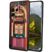 Nostalgična-diner-jukebox - melodije-futrola za telefon, Deginirana za Samsung Galaxy S Ultra futrola