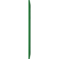 Ekena Millwork 18 W 74 H True Fit PVC Bungalow fiksne kapke, viridijski zeleni