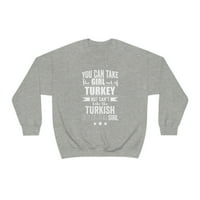 Ne mogu izvaditi turski ponos iz devojke unise dukserice S-2xl Turkey