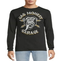 Gas Monkey Garage muške duge rukave grafički T-Shirt