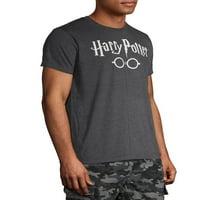 Harry Potter ikonične naočare muška i velika Muška grafička majica