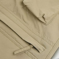 Vivianyo HD muški kaputi i jakne čišćenje muške tanke sportske torbe sa više torbi ležerni brzo sušeći
