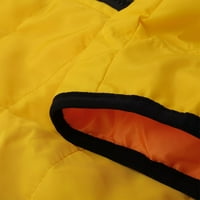 Bazyrey muške jakne sa kapuljačama jesen Zipper Moda boja prsluk prsluk gornji sloj žuta 3xl