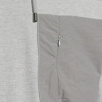 Originalni Deluxe muški Basetech Dugi rukav predimenzionirani vojni džepni dres s kapuljačom, veličine S-XL