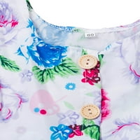 Summer Women Plus Size Tops Leisure kratka rukava bluza stilski grafički printovi ženske majice Pink XL